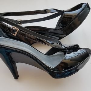 BCBG girls patent leather heels
